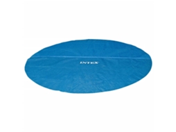 Cobertura para piscina solar INTEX Azul Polietileno (448 × 448 cm)