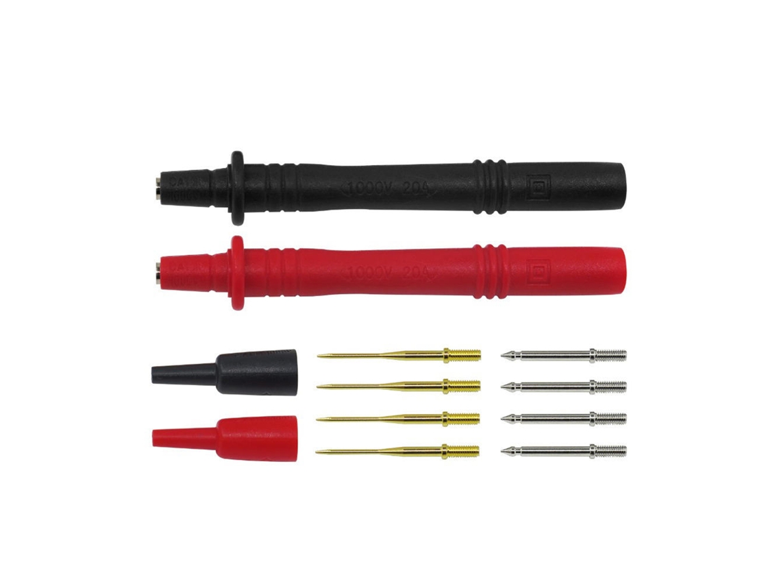 Sondas De Teste Plugues Banana 4mm Multímetros