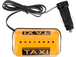 Painel de luz LED amarela para carro/táxi, sinalização com cabeça de plástico.