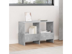 Vidaxl Estante De Revistas Cinzento 68,5 X 30 X 45 Cm