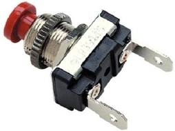 Interruptor SEACHOICE Push Button Horn On-Off Preto