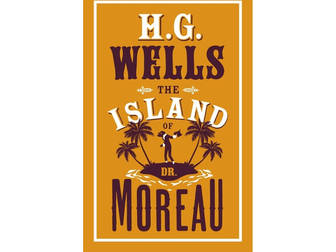 Livro The Island of Dr Moreau de Hg Wells (Inglês)