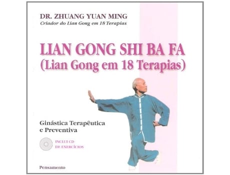 Livro Lian Gong Shi Ba Fa de Zhuang Yuan Ming (Português)