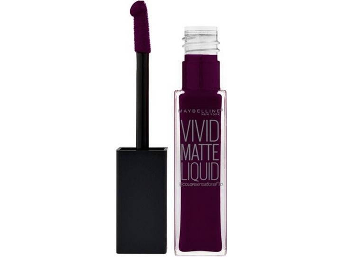 Batom MAYBELLINE Vivid Matte Liquid 47 Deepest Plum (8 ml)