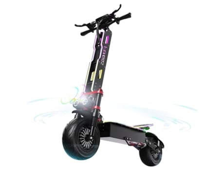 Trotinete Elétrica Fengqs Gt9 7000w Motor Duplo 60v 38ah Bateria 80km/h Velocidade 96km Autonomia 12 Pneus Suspensão Dupla Display