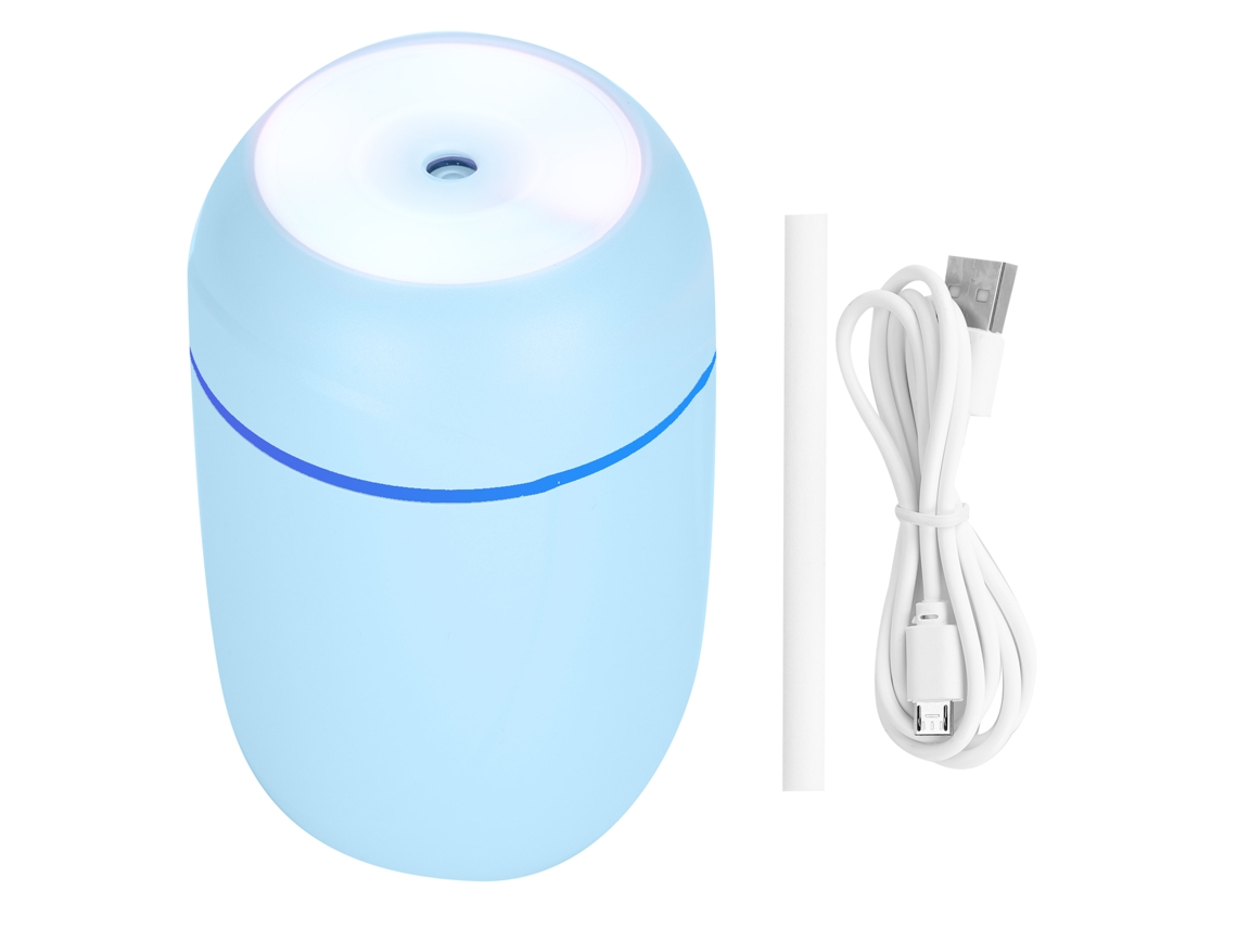Humedificador Portátil Usb 300ml E Difusor De Óleos Essenciais Para Carro