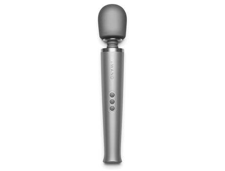 Le Wand Recarregável Massageador Cinza LE WAND