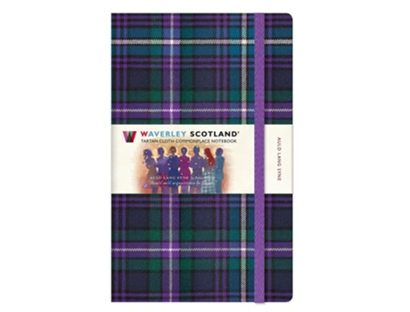Livro Waverley Scotland Tartan Notebook Auld Lang Syne Tartan Large Notebook 21cm x 13cm de Waverley Scotland (Inglês)