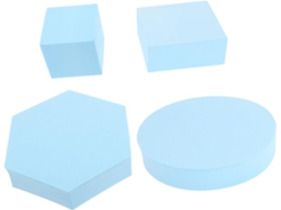 Conjunto de 4 Peças de Acessórios Fotográficos em Espuma com Formato de Cubo Geométrico para Joias. SFUSHOS