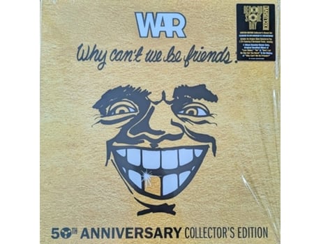 War Why Cant We Be Friends? 3lp Vinil Edição Limitada Box Set Rsd 2025 Rhino Records (edição de colecionadores de 50 anos)