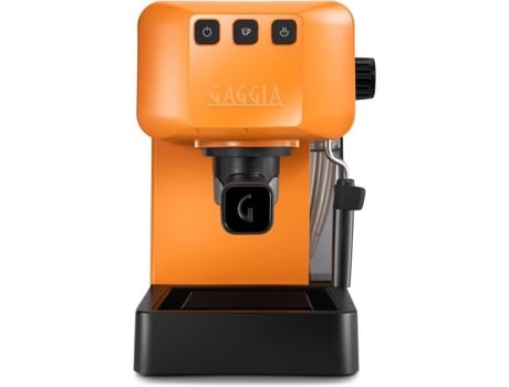 Máquina De Expresso Gaggia Eg2109 Laranja 100 Projetada E Fabricada Na Itália Com Sistema Pod Para Expresso Cremoso