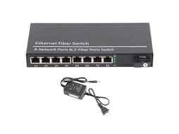 Switch Gigabit Ethernet LAXISCREED 9 Portas 100 240v Us