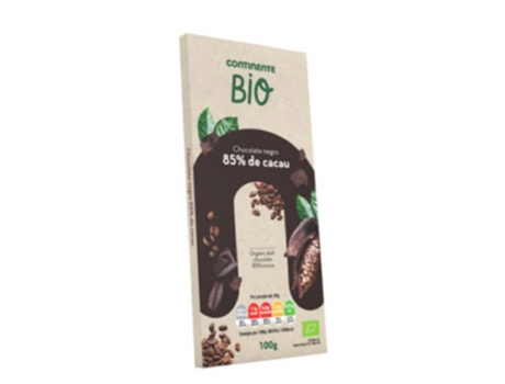 Chocolate Negro 85% Cacau CONTINENTE BIO