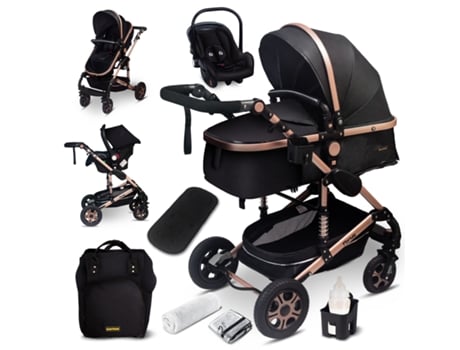 GaGaDumi Florida Carrinho de bebê 3 em 1 GaGaDumi Florida