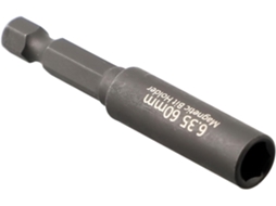 Haste De Extensão Para Chave Fenda Com Encaixe 1/4", 60 Mm, Ao Desgaste Espaços