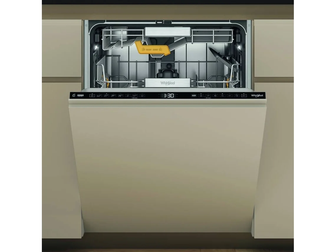 Máquina de Lavar Loiça Encastre WHIRLPOOL WH8IA15AM3TUS0 (15 Conjuntos - 59.8 cm - Painel Inox)