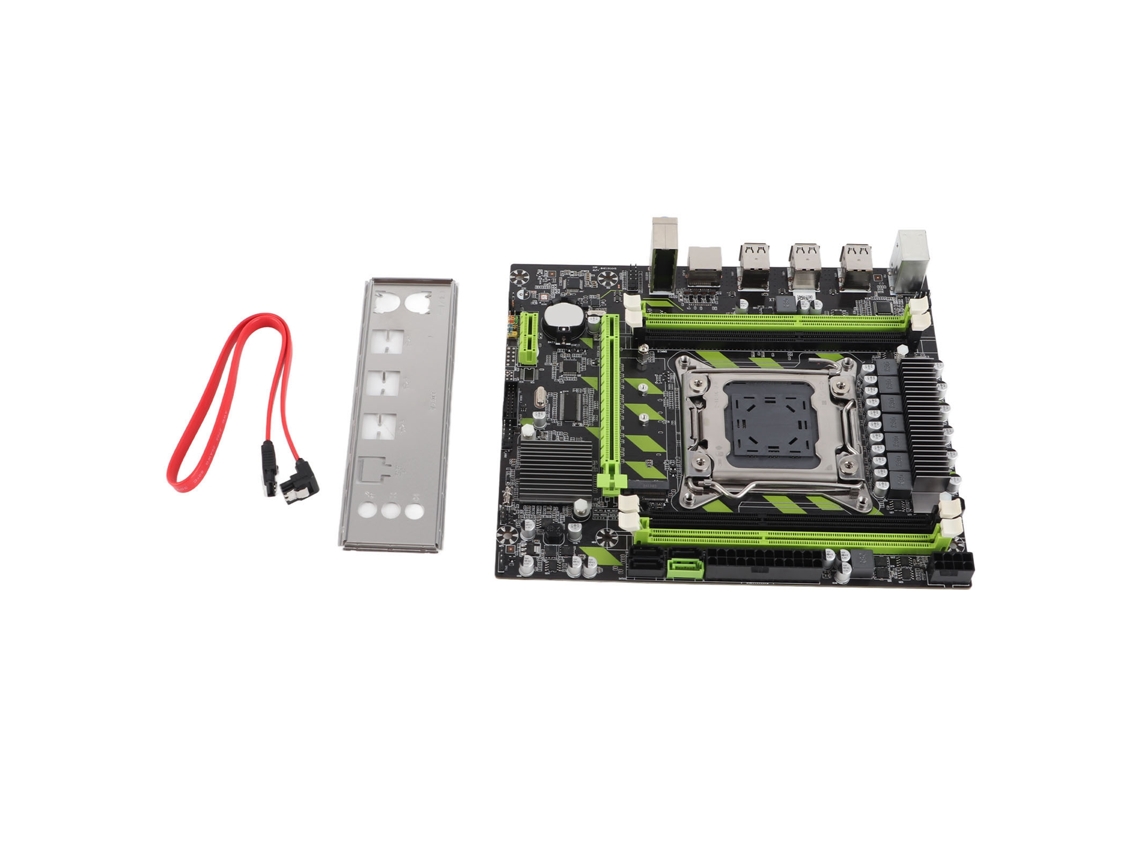 Placa-mãe De Desktop Lga 2011 Ddr3 Pcie 3.0x16 Nvme M.2 Sata2.0 Mineração