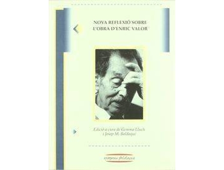 Livro Nova Reflexió Sobre L'Obra D'Enric Valor de Vários Autores (Espanhol)