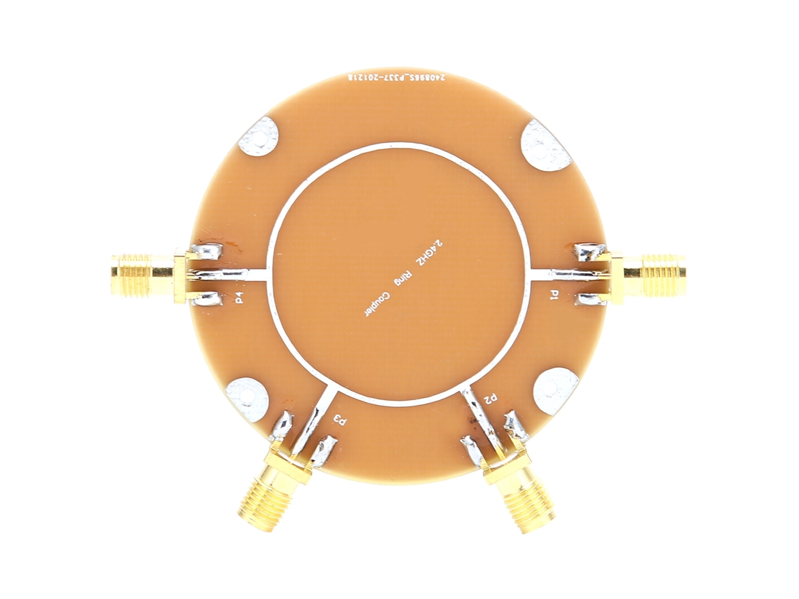 Módulo divisor de potência anel distribuidor PCB placa de teste eletrônico 2.4GHz