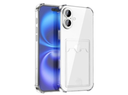 Capa Com Compartimento Para Cartão Compatível Com Iphone 17