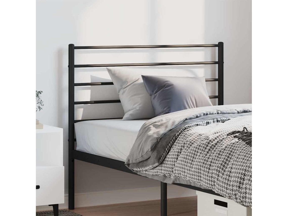 Cabeceira De Camapainel De Cabeceira 100 Cm Metal Preto Lovely Home