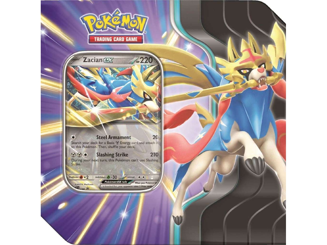 Slashing Legends Ex Tin Pokemon POKÉMON (Idade Mínima Recomendada: ‍ 6 Anos)