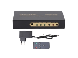 Hdmi Switch 3x1 4k 60hz com Controle Remoto LAXISCREED