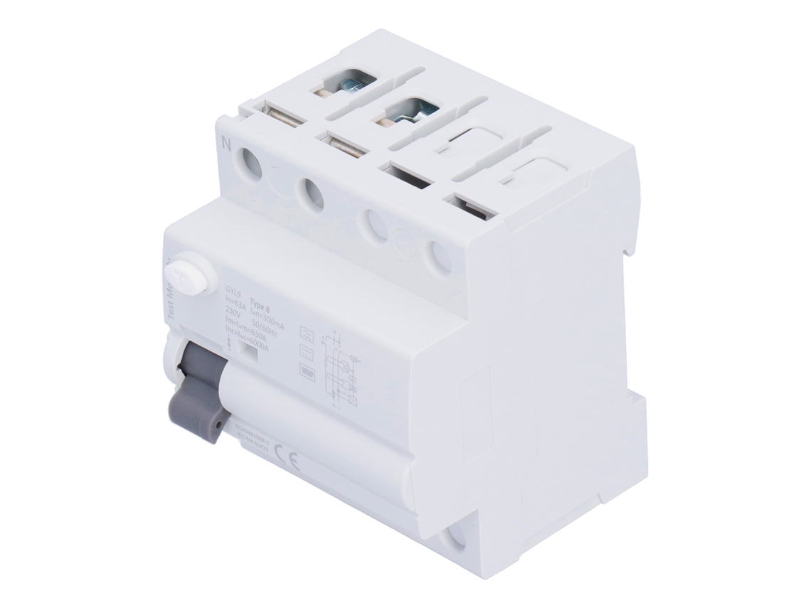 Laxiscreed Disjuntor De Proteção Contra Fugas Para Corrente Ac E Dc, Segurança Elétrica Eficaz