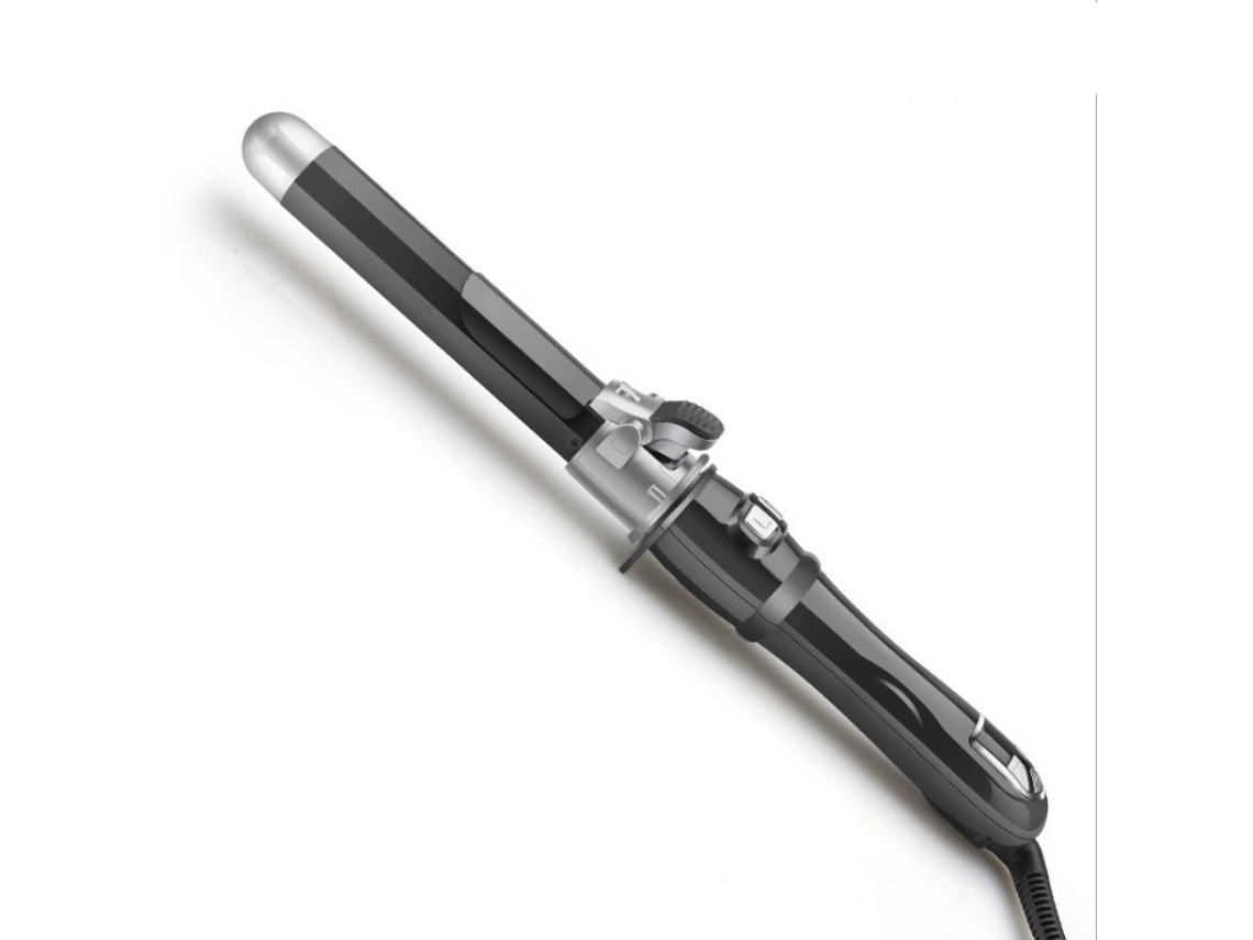Ferro De Ondulação Automático De 32 Mm / 1,26 Polegadas Com Display Led - Modelador Giratório Para Cabelos Longos E Curtos, Haste De Aquecim