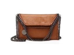 Bolsa de ombro retrô, moderna, simples, em couro PU, transversal, tamanho P/MARCA