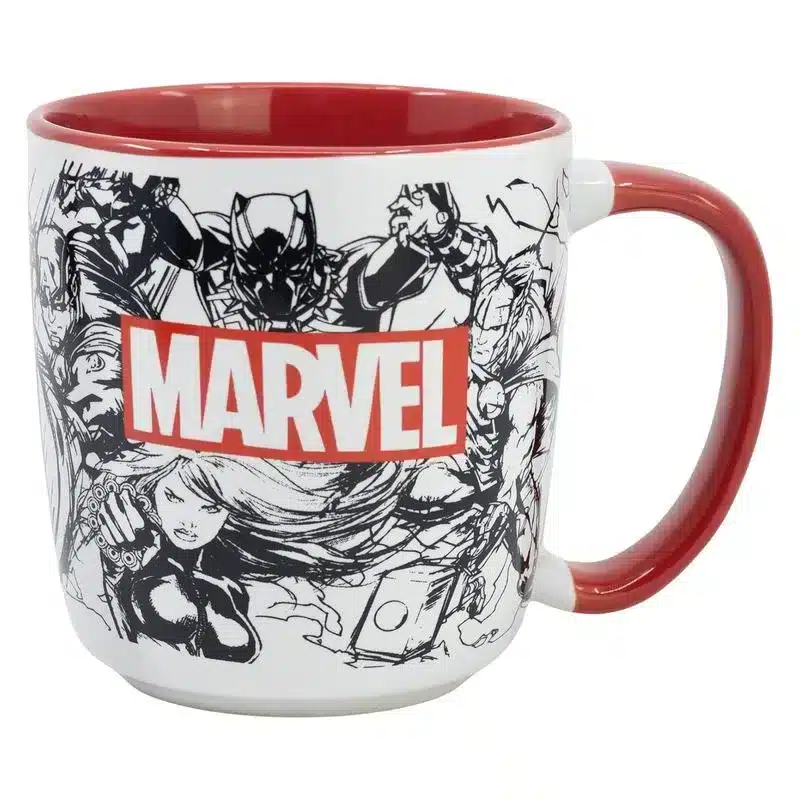 Taza De Cerámica Marvel Élite 380ml 75418 Stor Más De 3 Añosp24stor