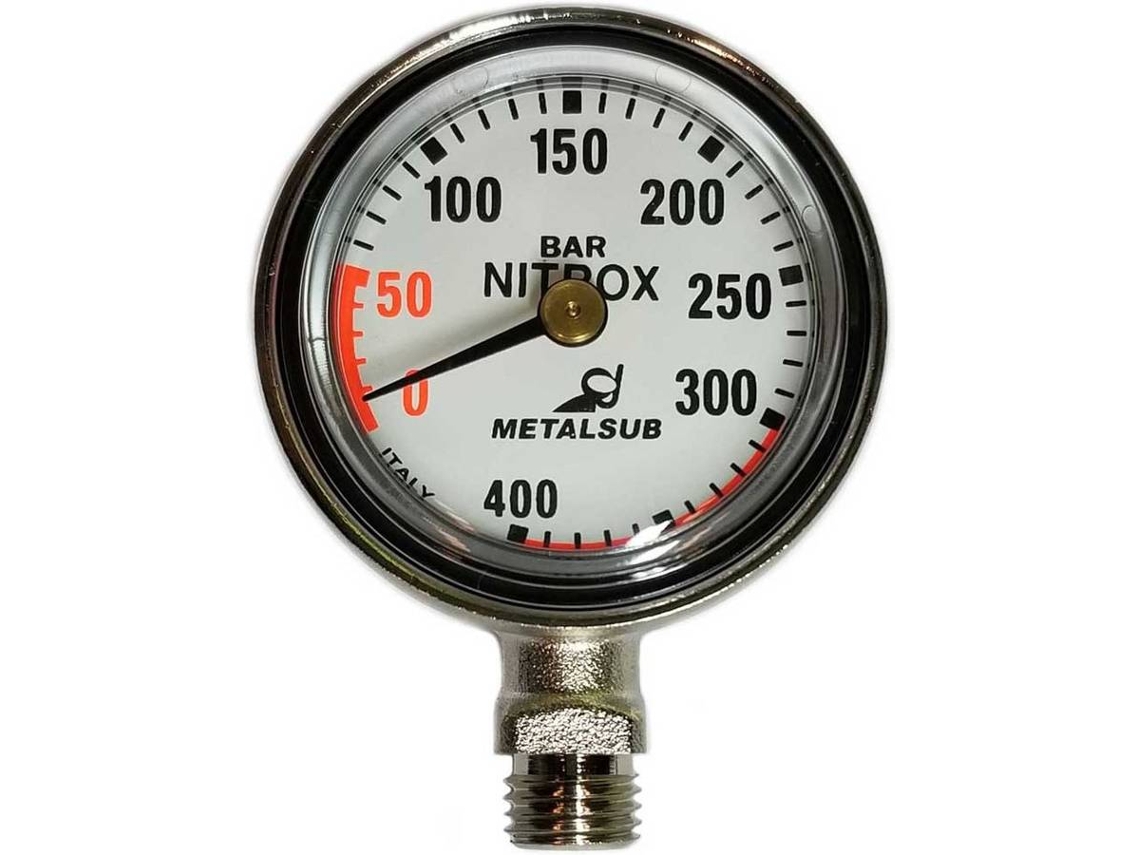 Manómetro de Mergulho METALSUB Nitrox Gauge Capsule Diameter