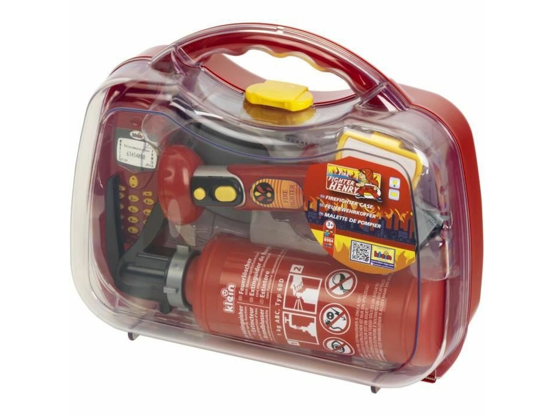 Conjunto de Bombeiro Klein Fire Fighter Henry 1 Peça