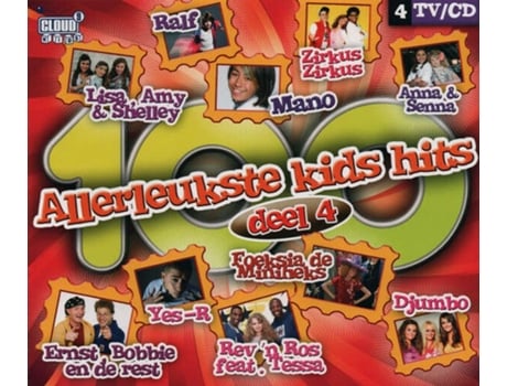 Cd 100 Allerleukste Kids Hits - Deel 4 Cloud 9 Kids