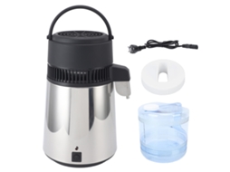 Laxiscreed Equipamento De Água Destilada Automático 4l Em Aço Inoxidável, Design Simples E Prático