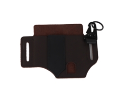 Organizador Business de couro com aro para cinto, porta-ferramentas, multiuso, para caneta, lanterna, equipamentos