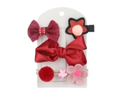 Accessório Capilar Infantil Com Design Primavera E Decoração