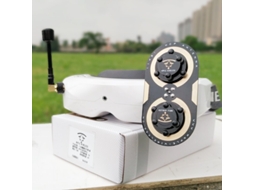 Conjunto de 3 Antenas Fpv Sem Fios Maple 5.8ghz 11dbi Rhcp com Conector Sma para Drones Rc Fatshark e Óculos de Proteção Eachine Skyzone. MDUG