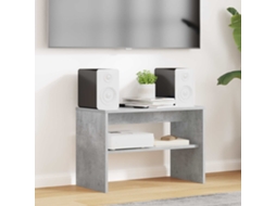 Vidaxl Gabinete Para Tv 60 X 30 X 40 Cm Cinzento Derivados De Madeira