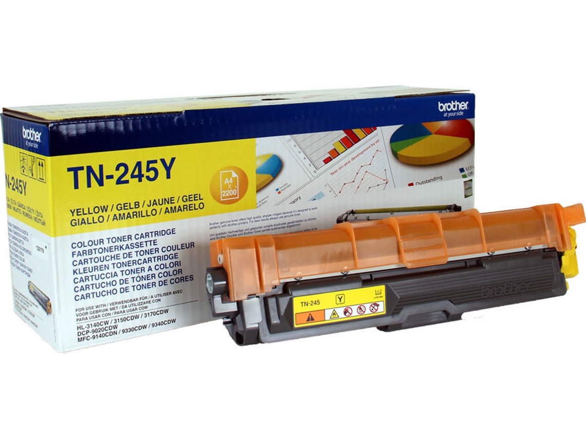 Toner BROTHER TN245 Amarelo (TN245Y)