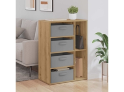 Vidaxl Buffet Carvalho Arttisan 60 X 33,5 X 84 Cm