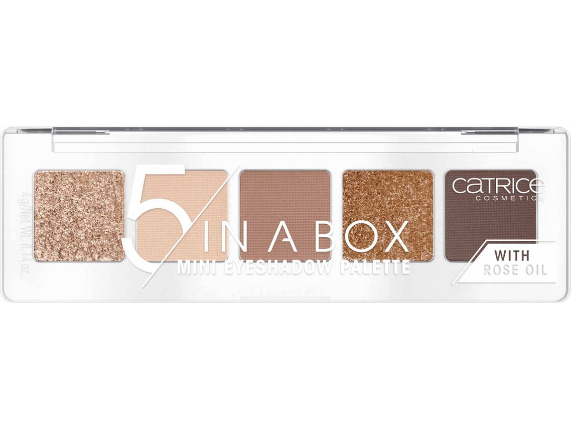 Paleta de Sombras CATRICE 5 In A Box Mini 010