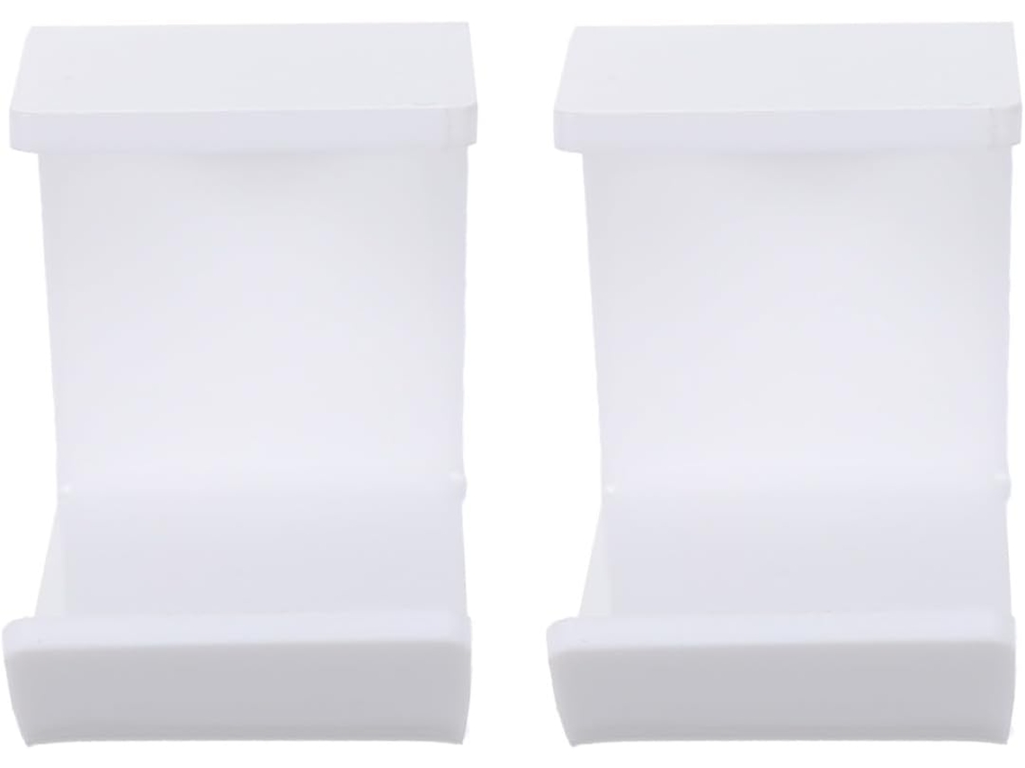 Zerodeko Support Perçage En 2 Casque Audio Para Acrylique Blanc Pcs, Sem Bureau E Acessórios Eletrônicos