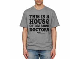 Rockinstone Step Brothers Movie Learned Doctors Solid Graphite Adult T-shirt Size:s