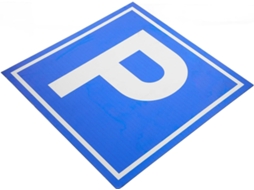 Sinalização De Estacionamento Com Visibilidade Reforçada Para Canteiro De Obras Em Liga De Alumínio.