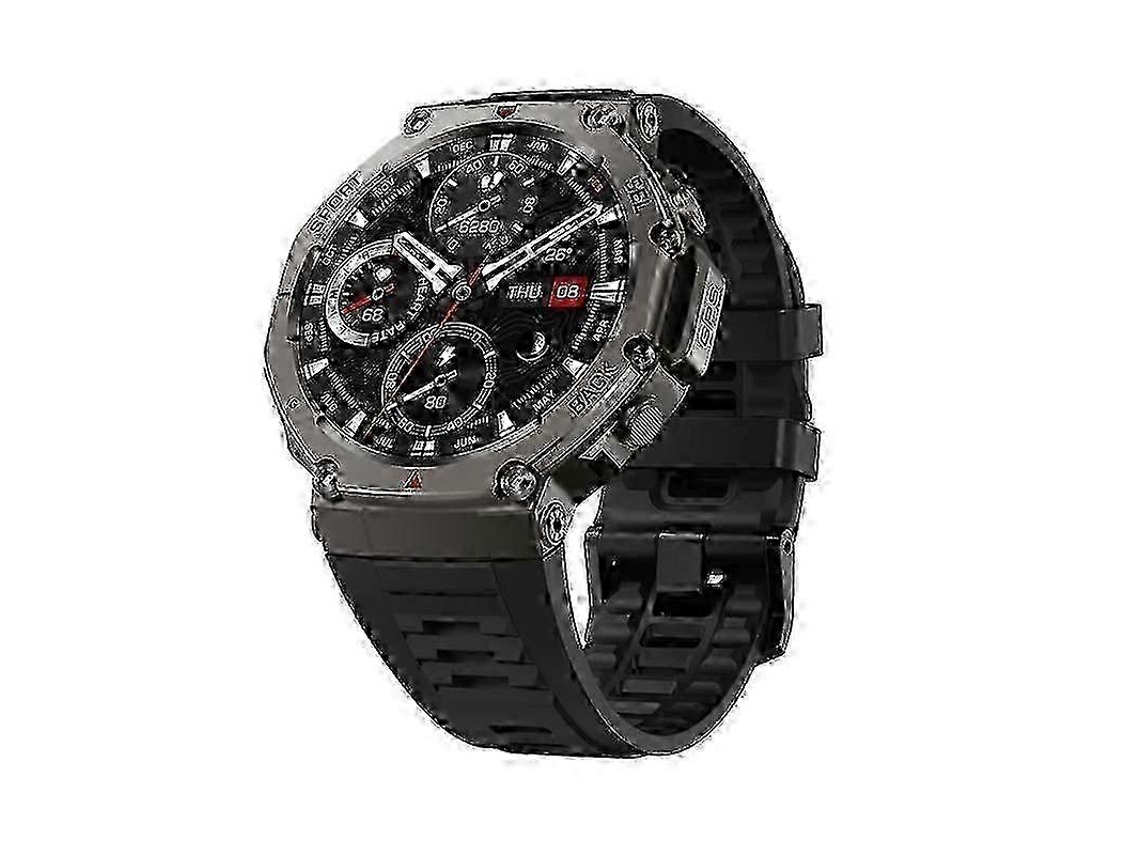 Relógio Inteligente Gps Masculino, Pulseira De Silicone, Resistente À Água, Compatível Com Android E Ios
