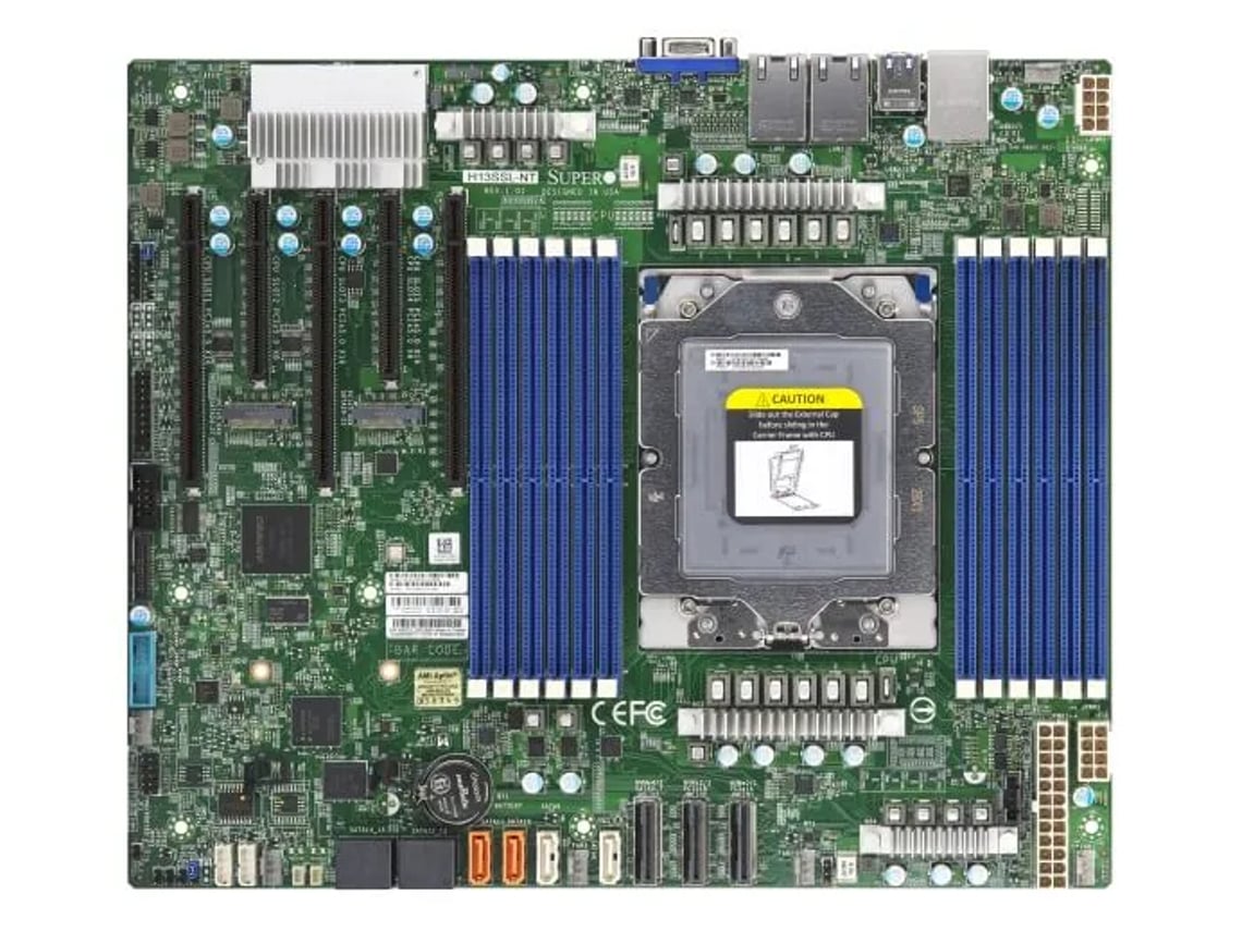 H13ssl Nt Amd Soc Socket Sp5 Atx Supermicro