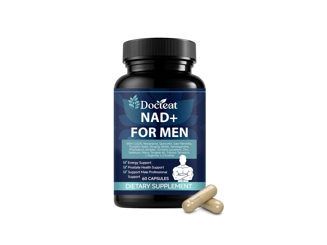 Suplemento Docteat para Saúde Masculina, Função Diária, Fórmula Leve e Natural LAXISCREED