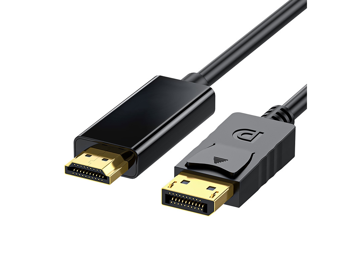 Cable Displayport Para Hdmi Macho A Macho 4k 60hz Para Entretenimento E Reuniões