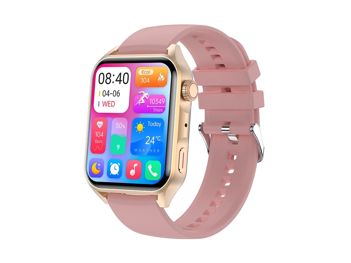 Smartwatches para Homens YEMAESRE Tela Hd de 1 78 Polegadas Chamada Bluetooth Nfc Rosa YEMAESRE